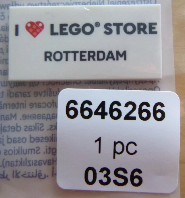 I Love LEGO Store Rotterdam