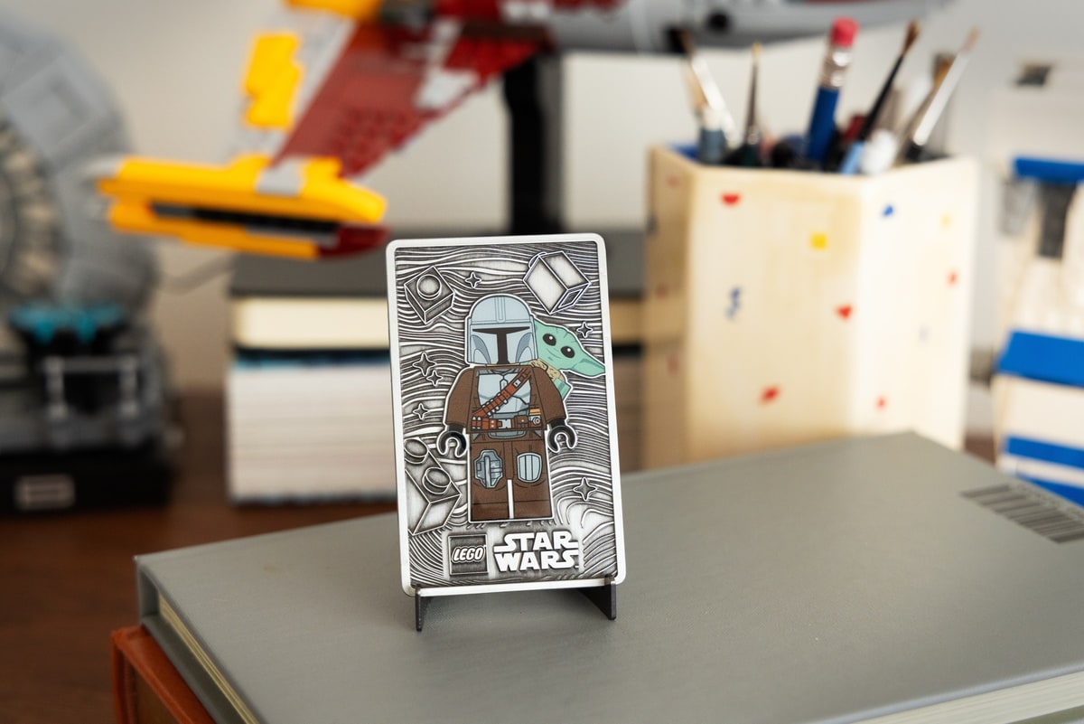 LEGO® 5010325 The Mandalorian and Grogu Metal Card - zdjęcie 2