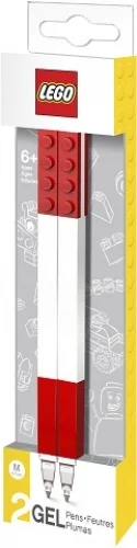 LEGO® 51675 2 Długopisy Żelowe Czerwone