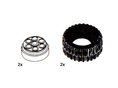 43 mm Tires and Hubs / 43 mm Tyres and Hubs