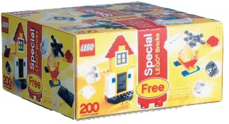 Large Make and Create Bucket with Special LEGO Bonus Bricks (Bonus box and its contents only)