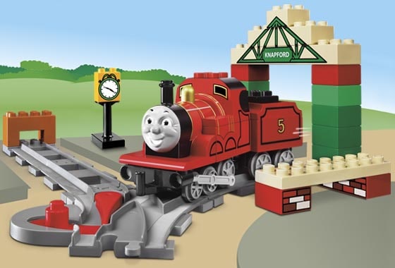 Duplo Tomek i przyjaciele Kuba na stacji Knapford