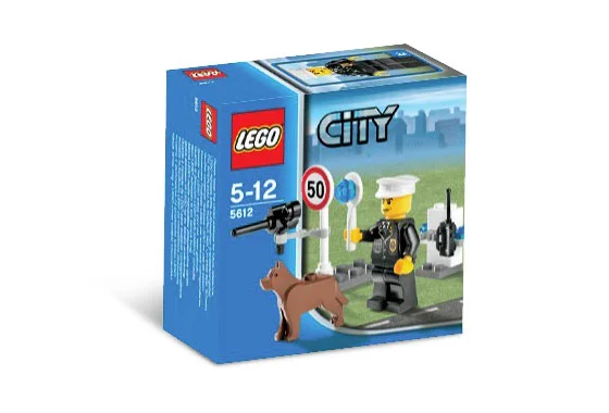 LEGO® 5612 Policjant Pies minifigurka zesta Misb 2008 - zdjęcie 4