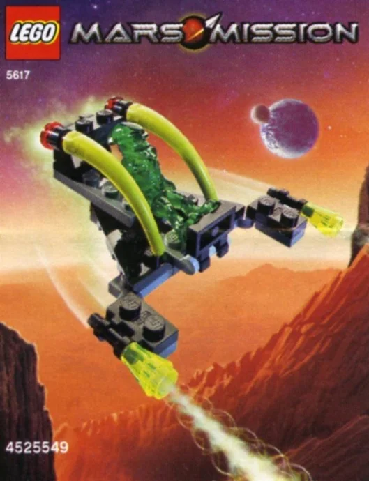 Lego Space Mars Mission Alien kosmita Ufo minifigurka Misb 2008