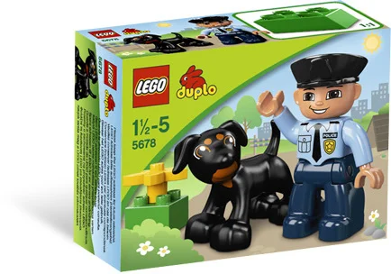 LEGO® 5678 Lego Duplo Policjant z psem Nowy Zestaw Unikat - zdjęcie 3