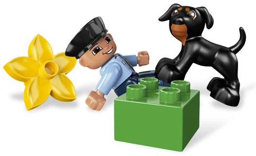 LEGO® 5678 Lego Duplo Policjant z psem Nowy Zestaw Unikat - zdjęcie 4