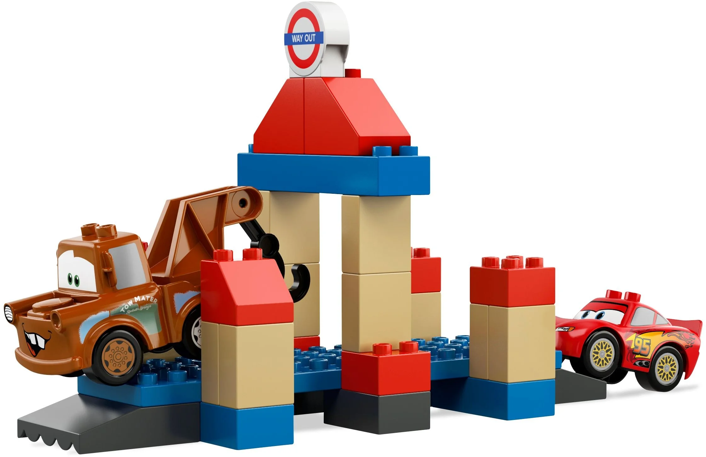 LEGO® 5828 Auta Cars samochód Zygzak Mcqueen Złomek w Londynie - zdjęcie 3
