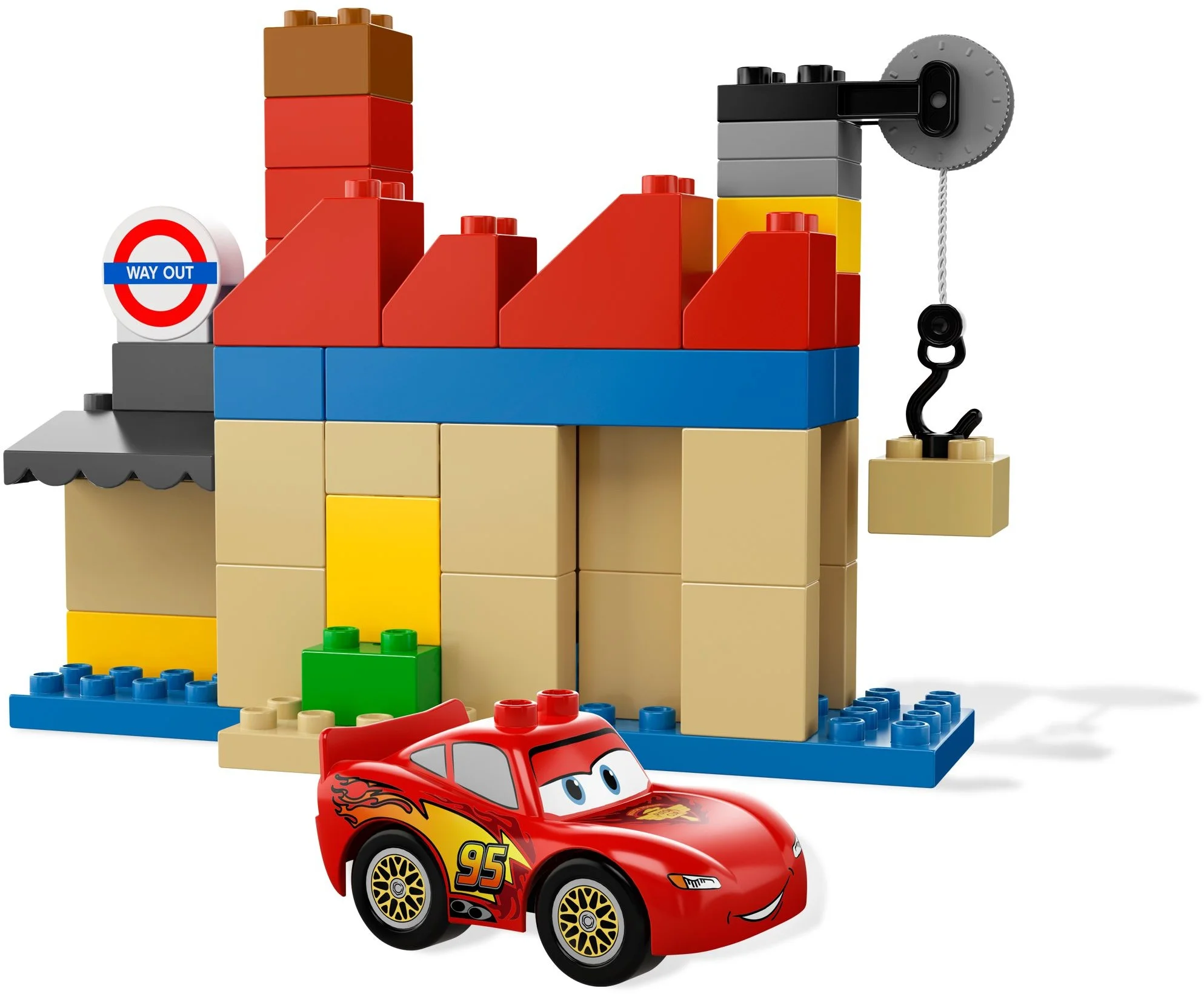 LEGO® 5828 Auta Cars samochód Zygzak Mcqueen Złomek w Londynie - zdjęcie 4