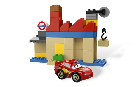 LEGO® 5828 Auta Cars samochód Zygzak Mcqueen Złomek w Londynie - zdjęcie 10