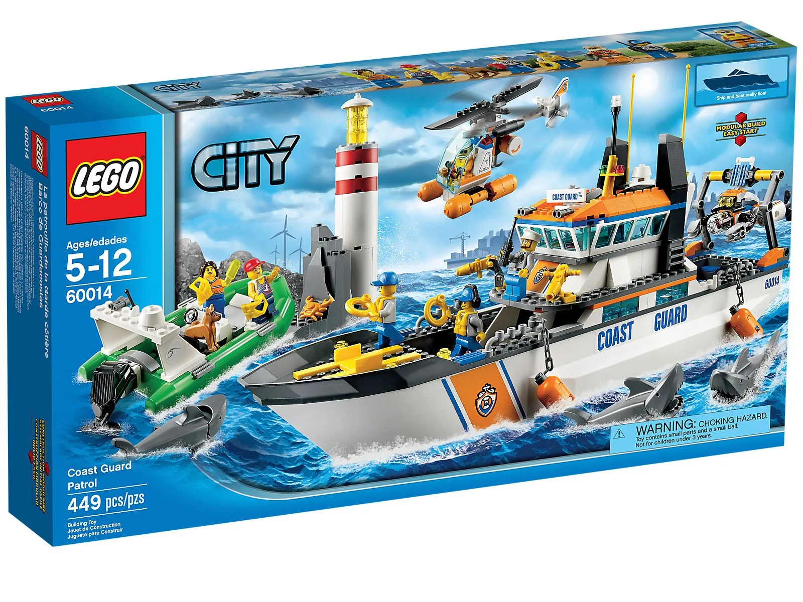 LEGO® 60014 Patrol straży przybrzeżnej - zdjęcie 3