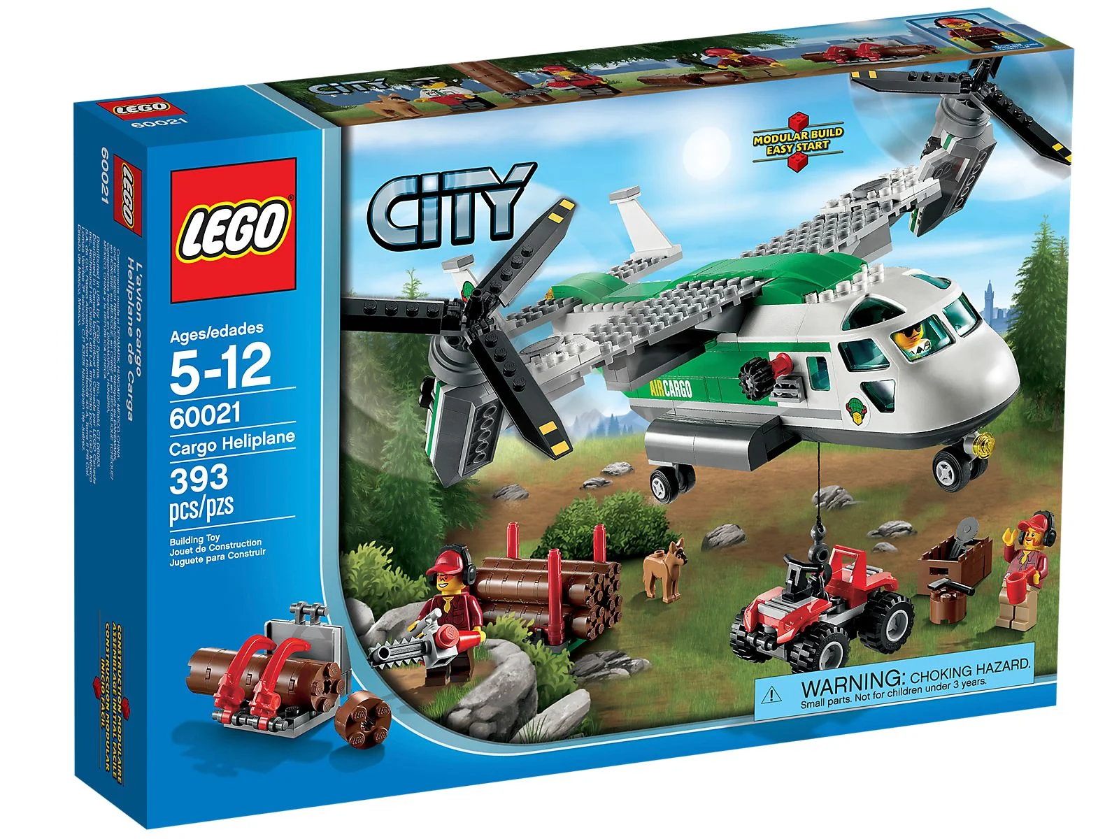 LEGO® 60021 Samolot Transportowy / Wirolot - zdjęcie 6