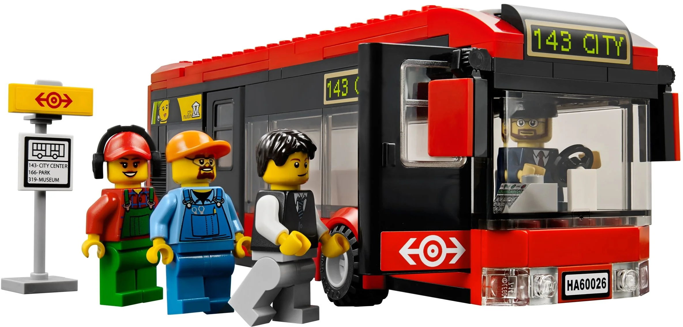 LEGO® 60026 City Rynek Town Square Dźwig Autobus - zdjęcie 3