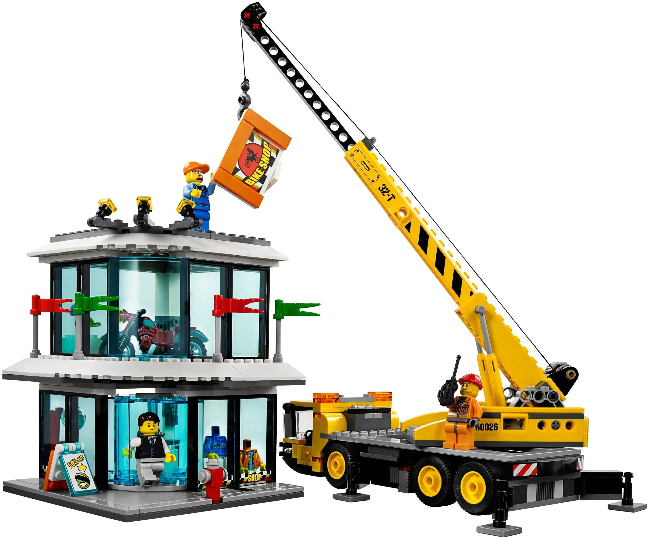 LEGO® 60026 City Rynek Town Square Dźwig Autobus - zdjęcie 4