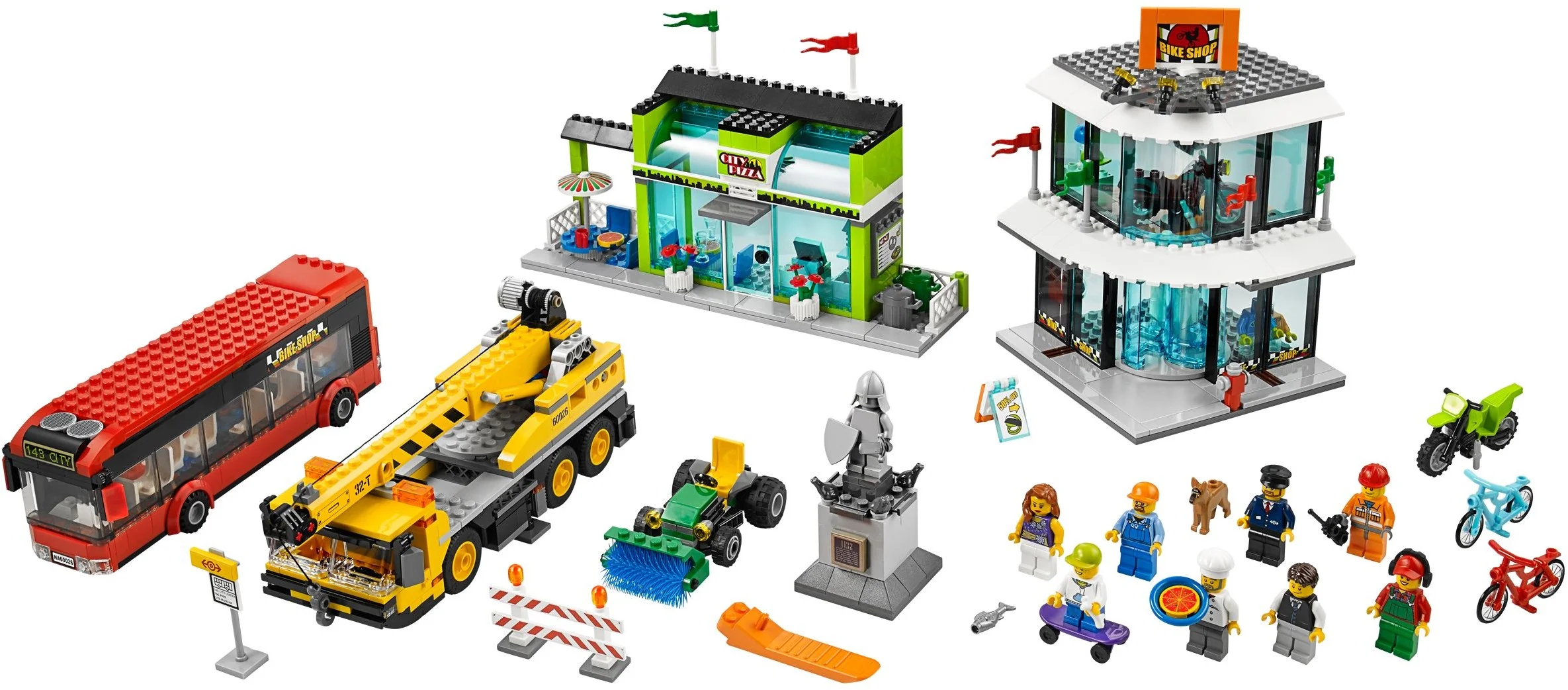 LEGO® 60026 City Rynek Town Square Dźwig Autobus - zdjęcie 7