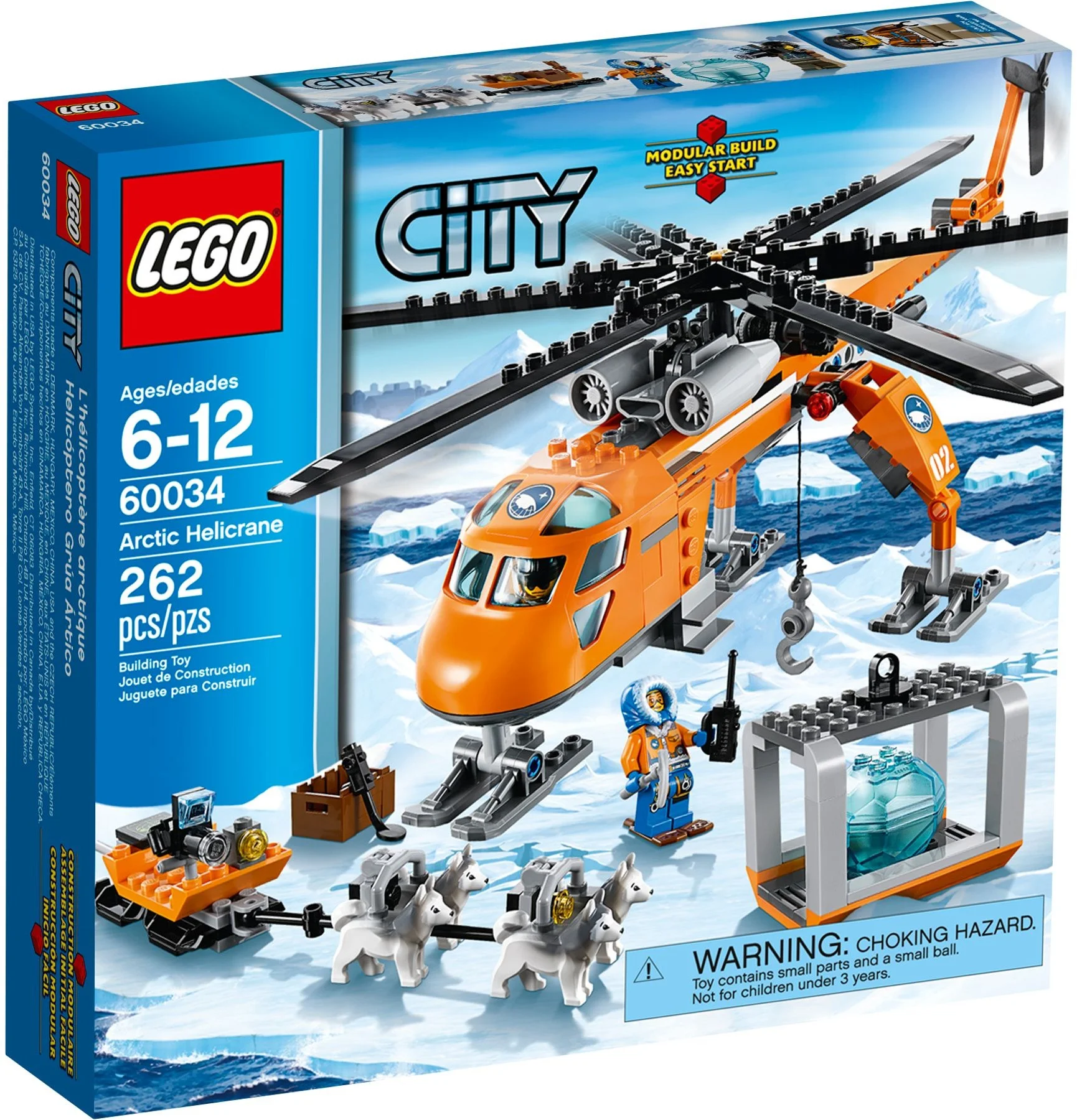 LEGO® 60034 Arktyczny helikopter dźwigowy - zdjęcie 2