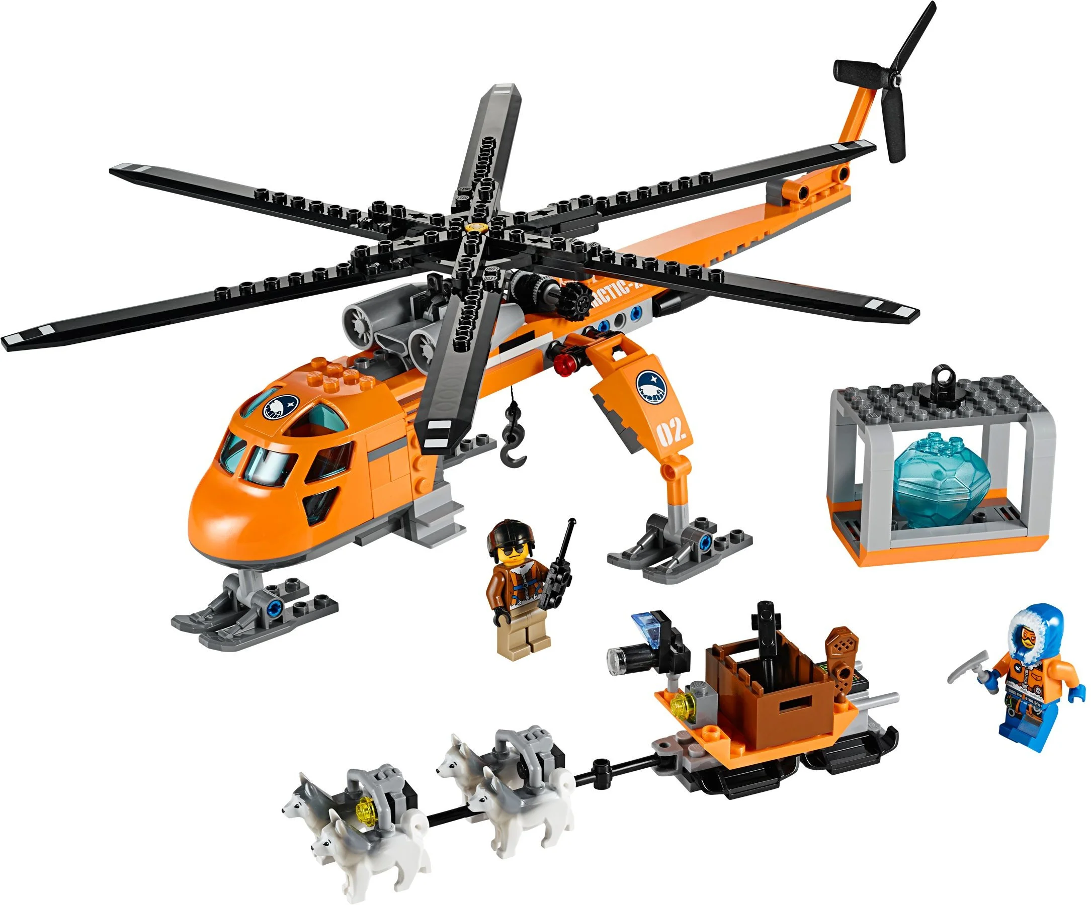 LEGO® 60034 Arktyczny helikopter dźwigowy - zdjęcie 9