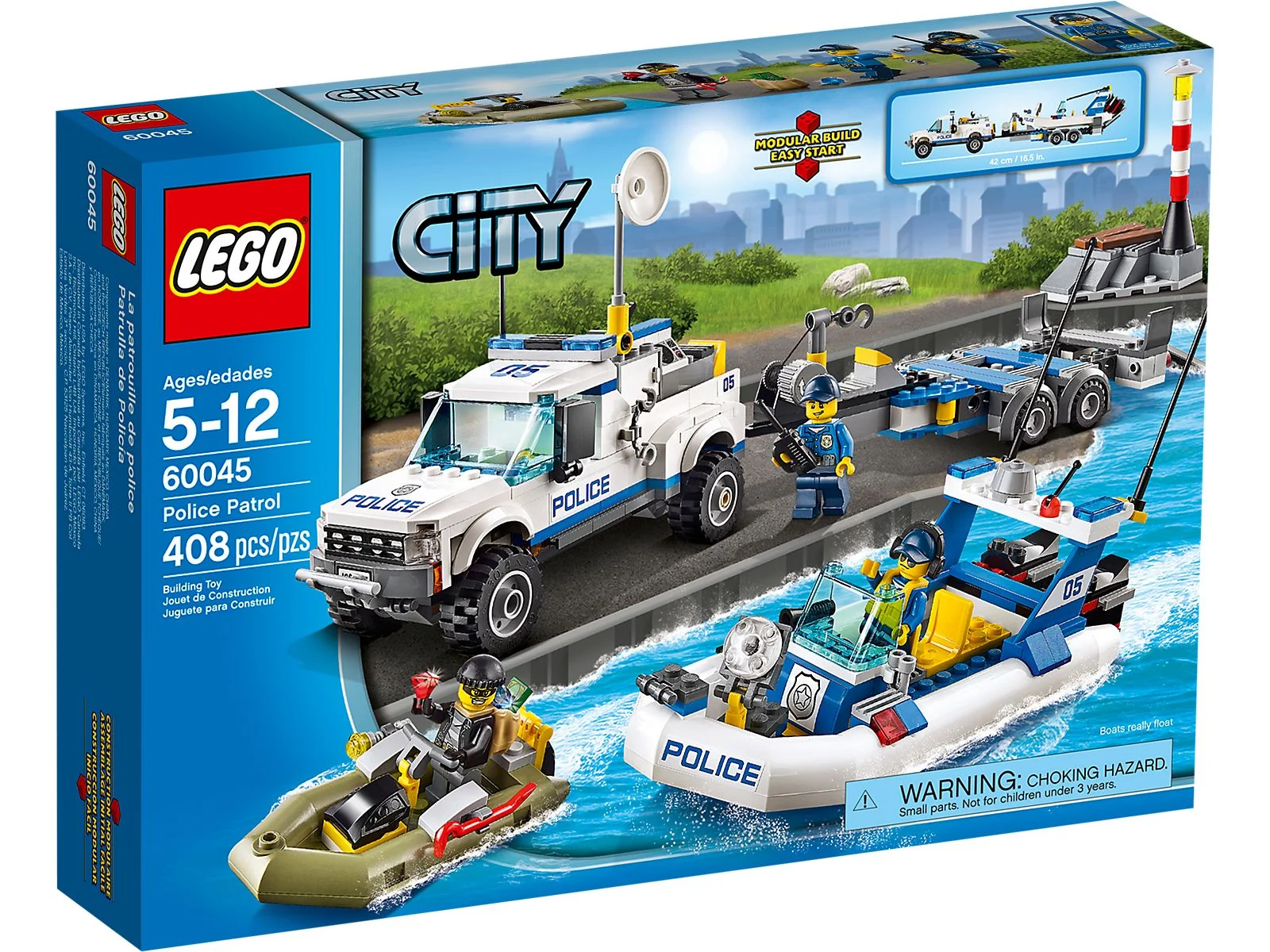LEGO® 60045 Patrol policyjny wraz z pościgiem - zdjęcie 4