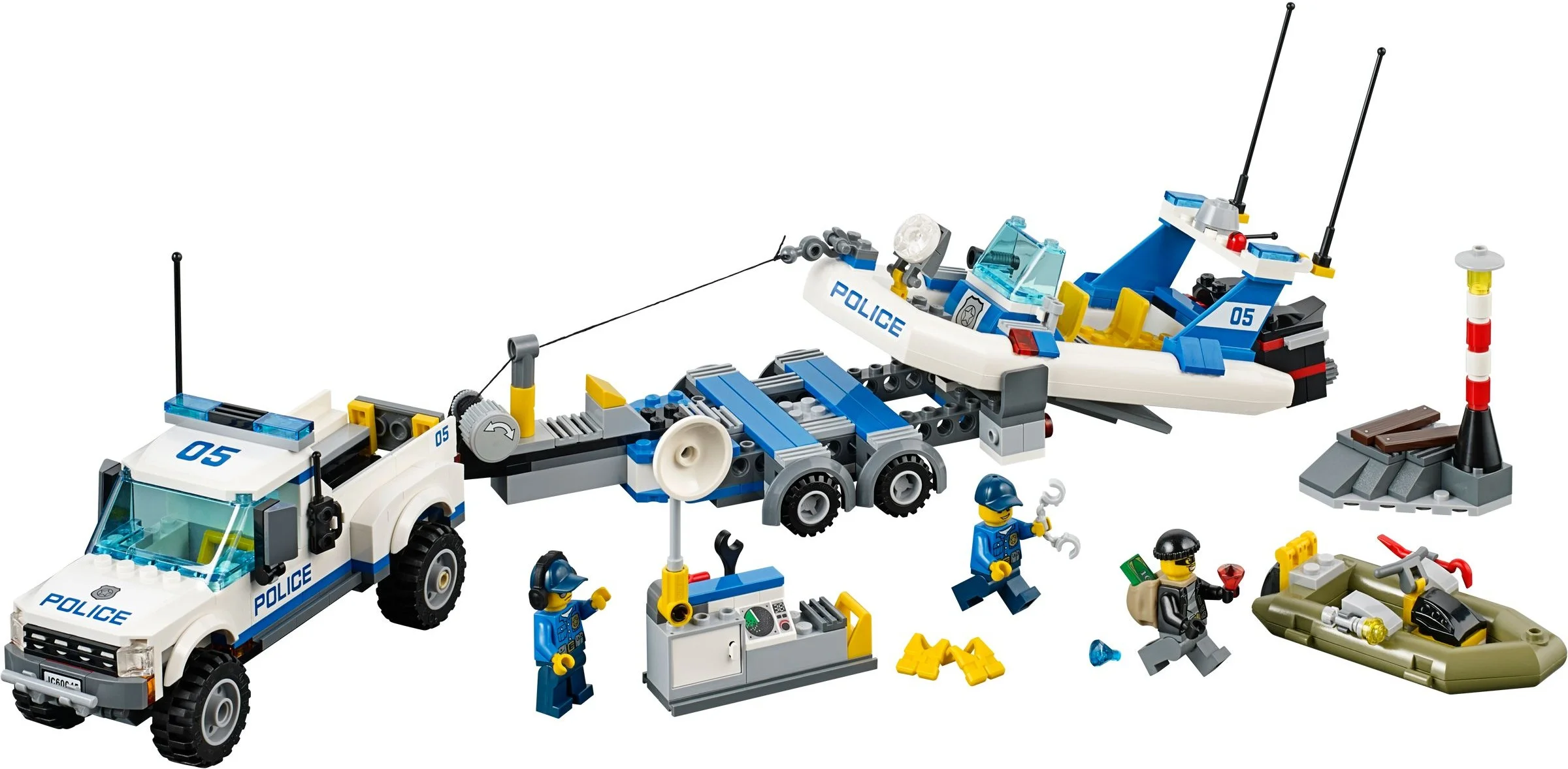LEGO® 60045 Patrol policyjny wraz z pościgiem - zdjęcie 9