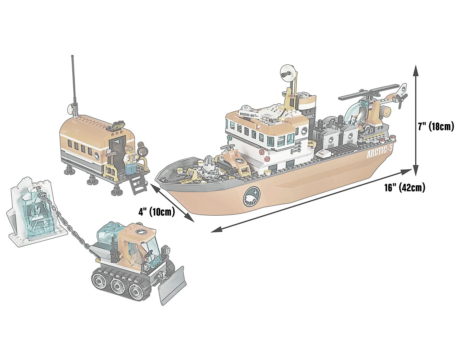 LEGO® 60062 Arktyczny lodołamacz - zdjęcie 4
