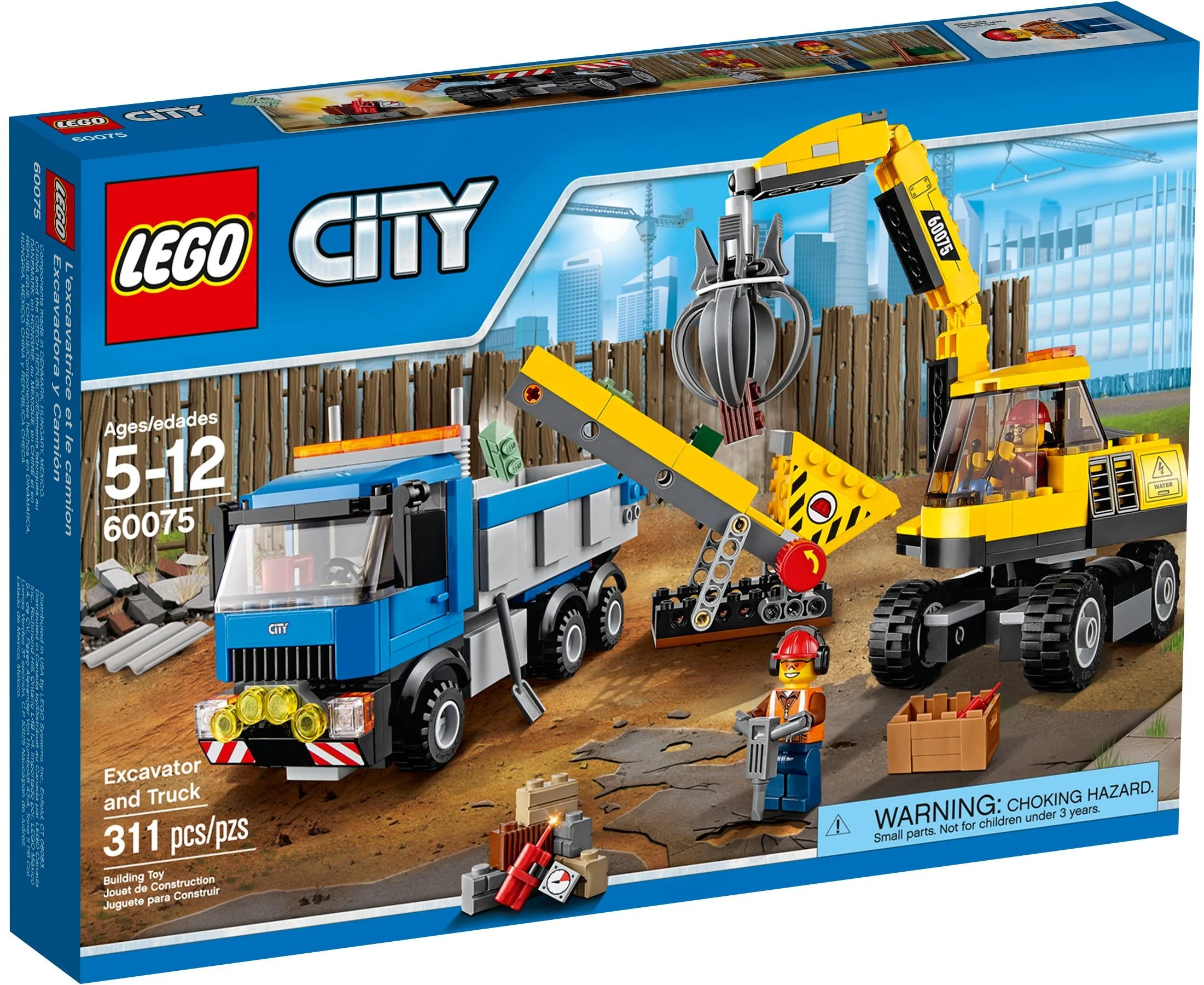 LEGO® 60075 Koparka i cieżarówka - zdjęcie 11