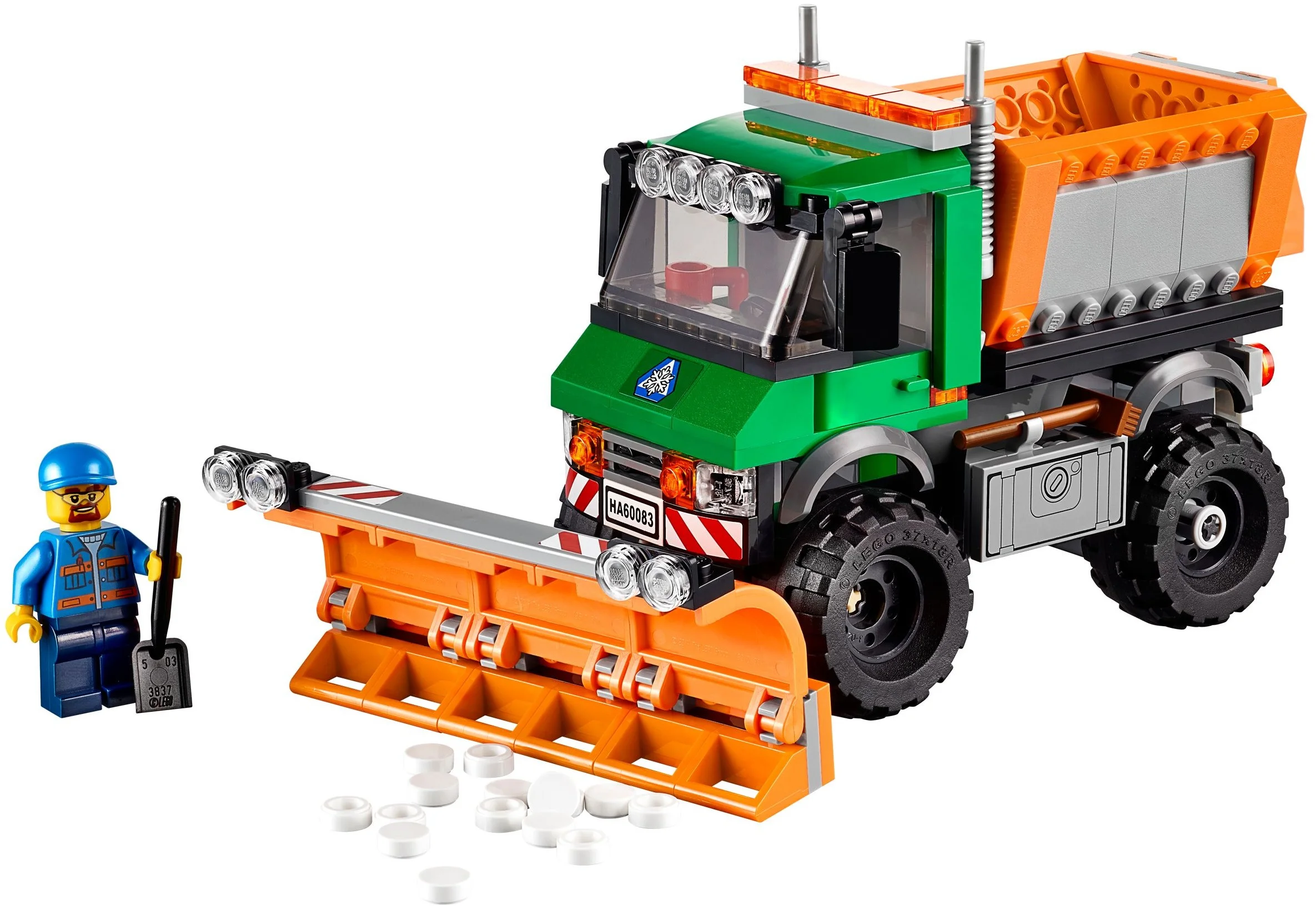 LEGO® 60083 City Ciężarówka z Pługiem Śnieżnym - zdjęcie 19