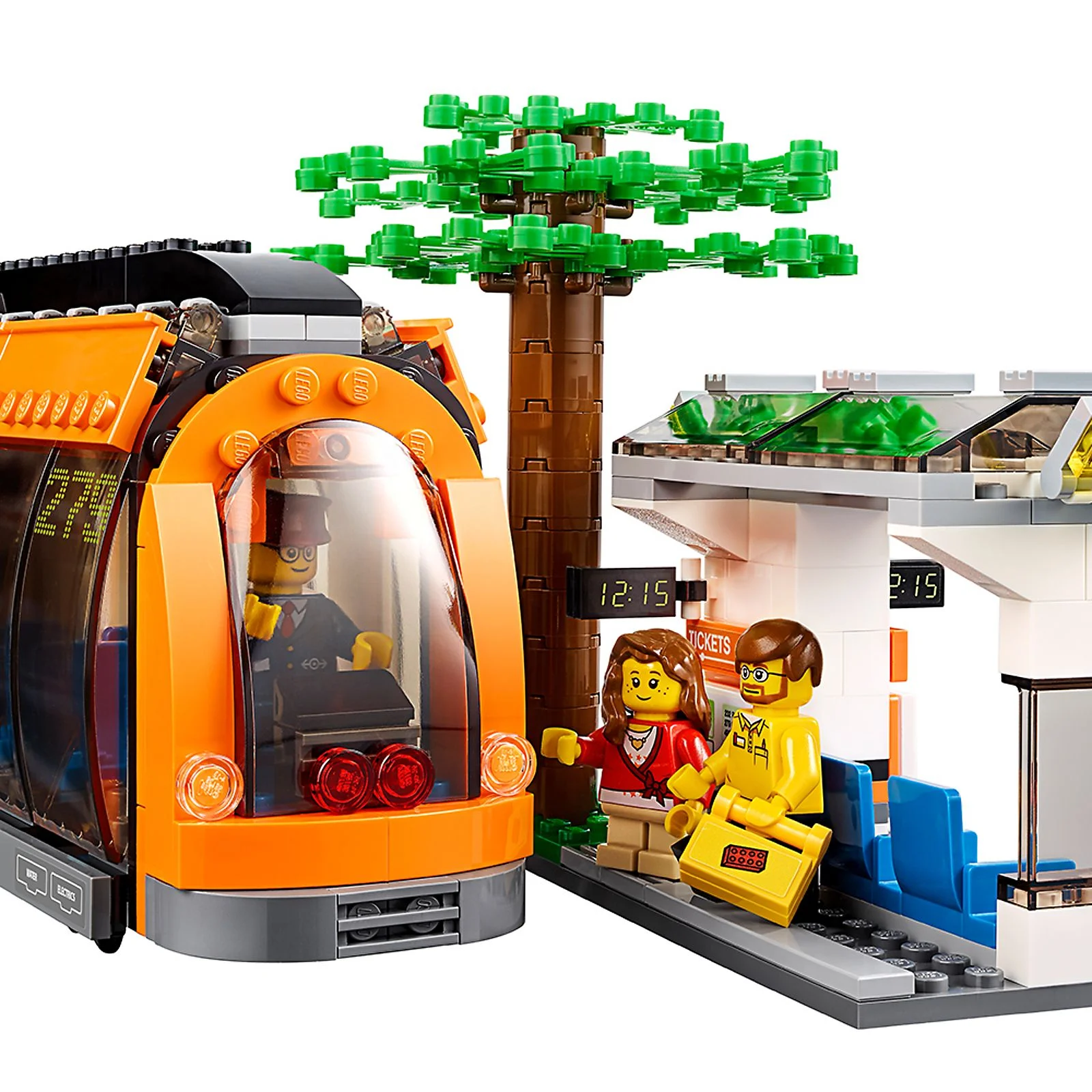 LEGO® 60097 City Zestaw Plac Miejski Tramwaj Helikopter Auta Laweta Sklep - zdjęcie 10