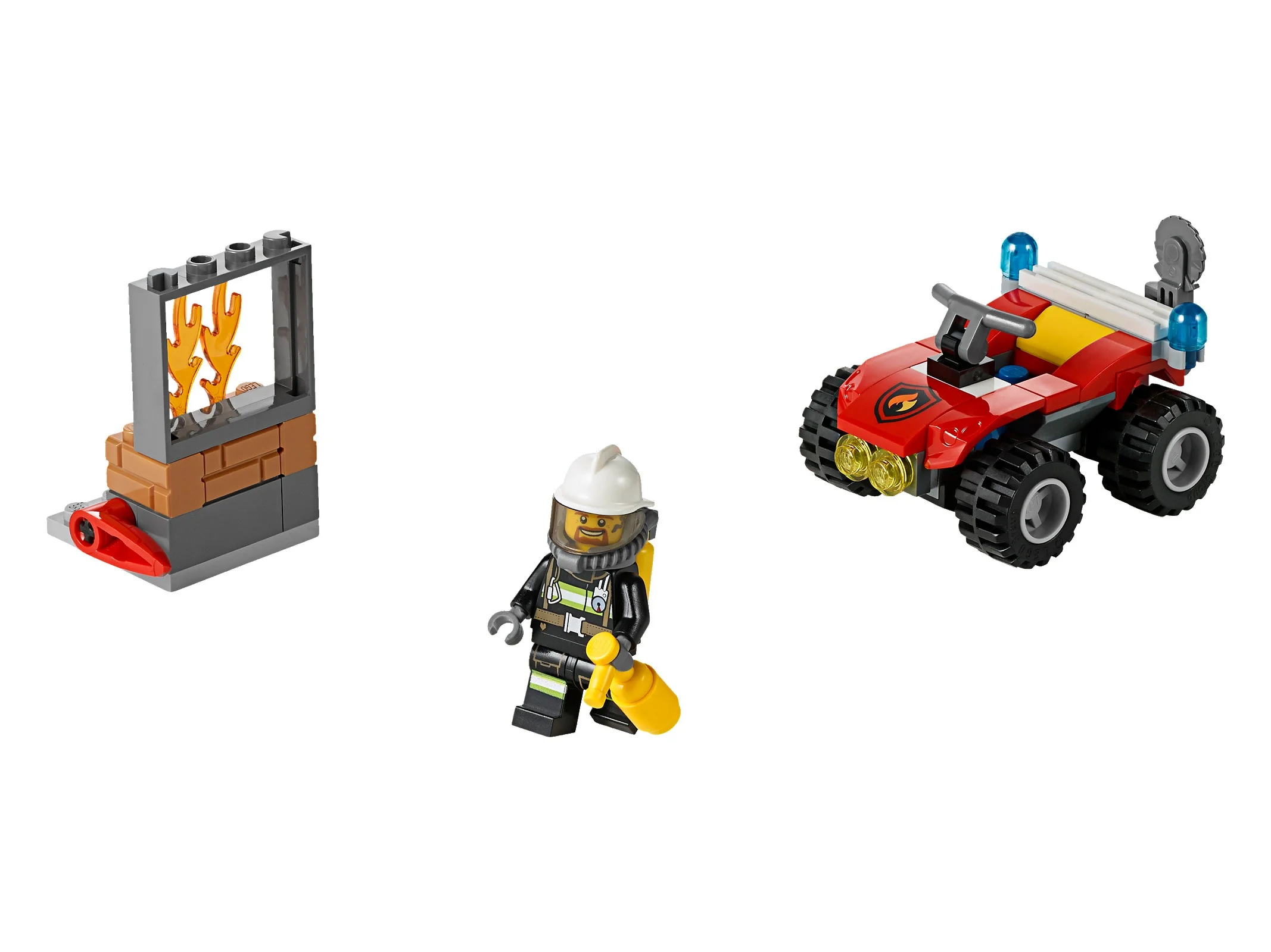 LEGO® 60105 City Quad Strażacki Strażak Misb - zdjęcie 3