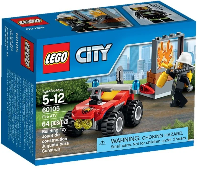 LEGO® 60105 City Quad Strażacki Strażak Misb - zdjęcie 7