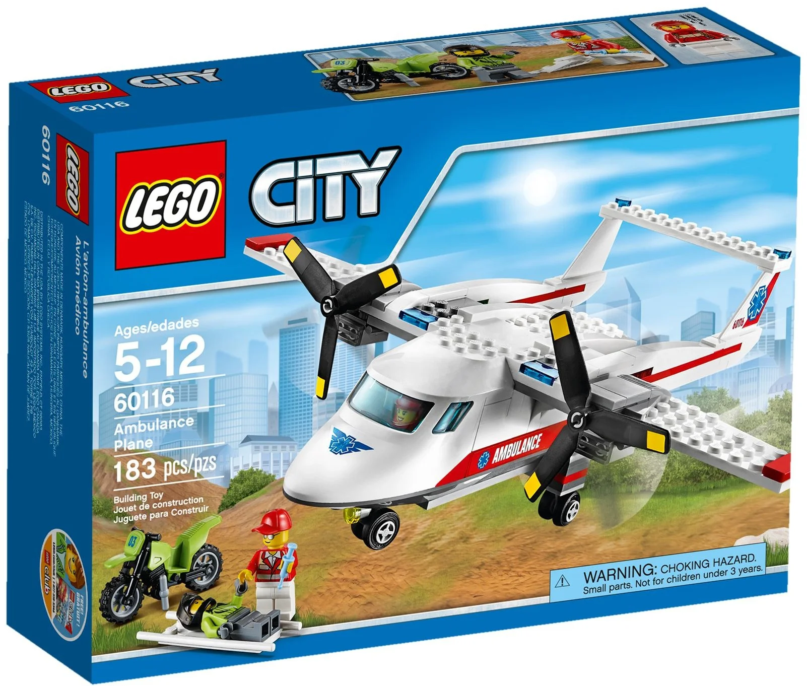 LEGO® 60116 Samolot ratowniczy