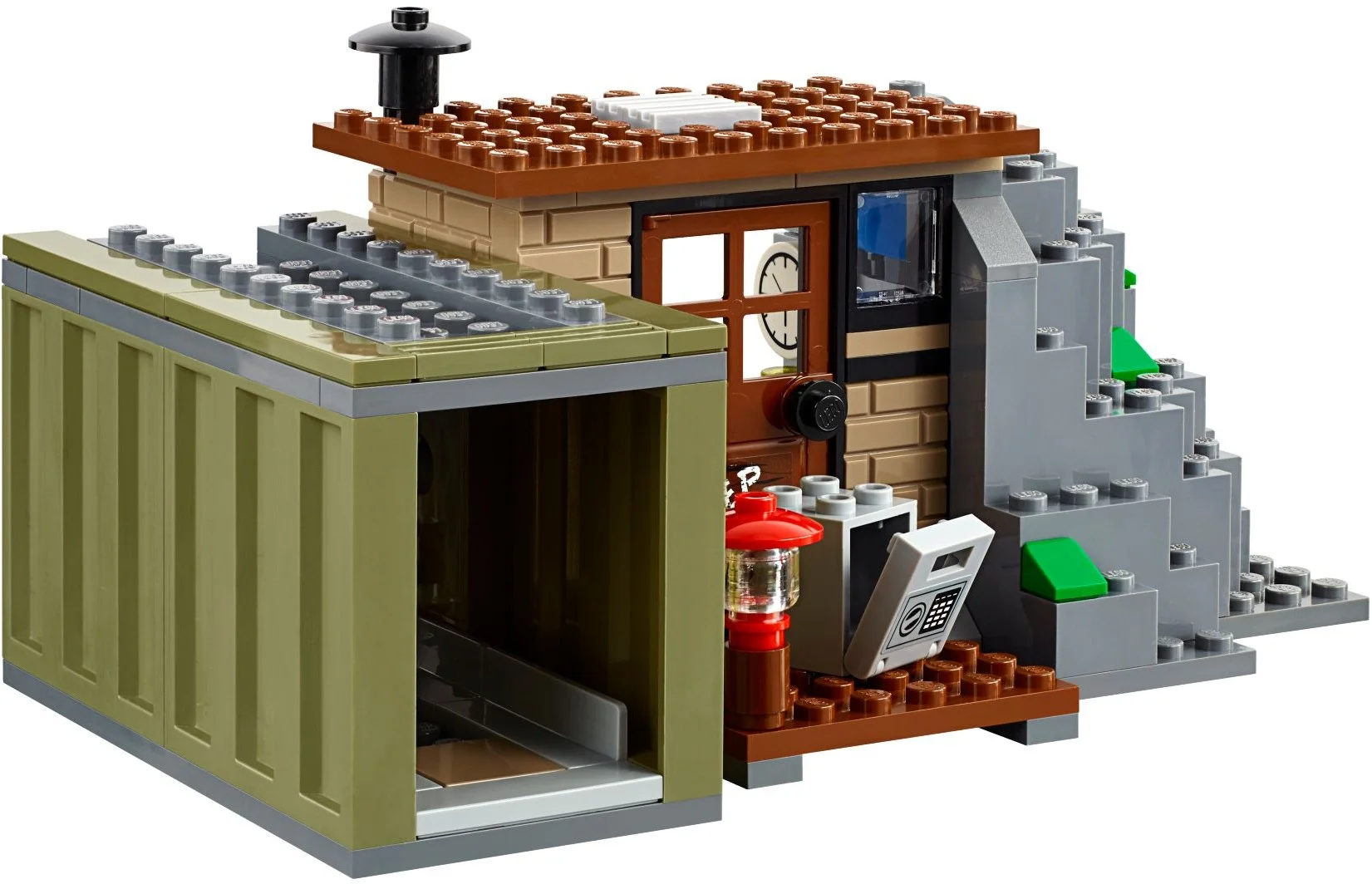 LEGO® 60131 City Wyspa Rabusiów Helikopter Skuter Wodny Pilot Policja Sejf - zdjęcie 19