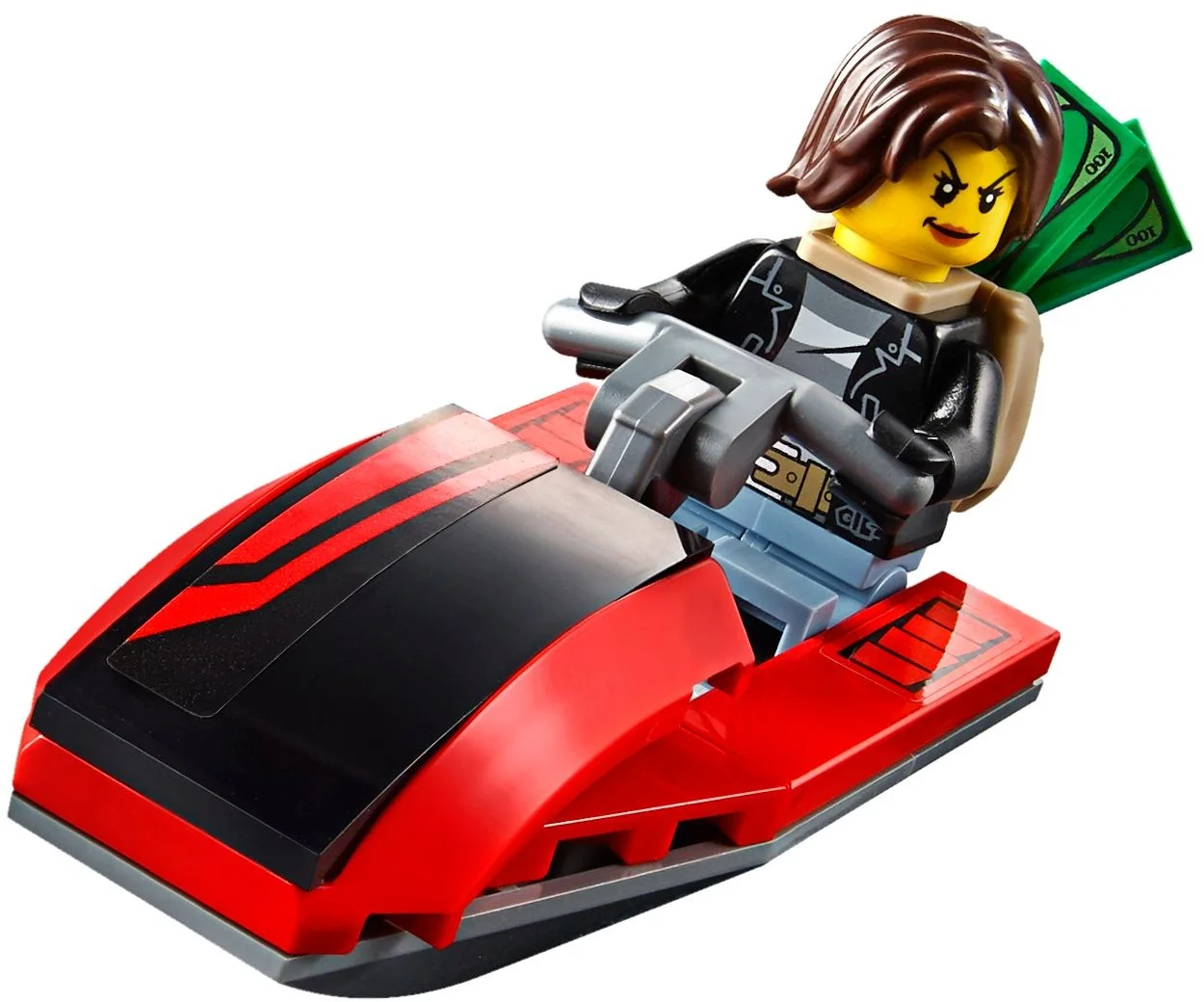 LEGO® 60131 City Wyspa Rabusiów Helikopter Skuter Wodny Pilot Policja Sejf - zdjęcie 20