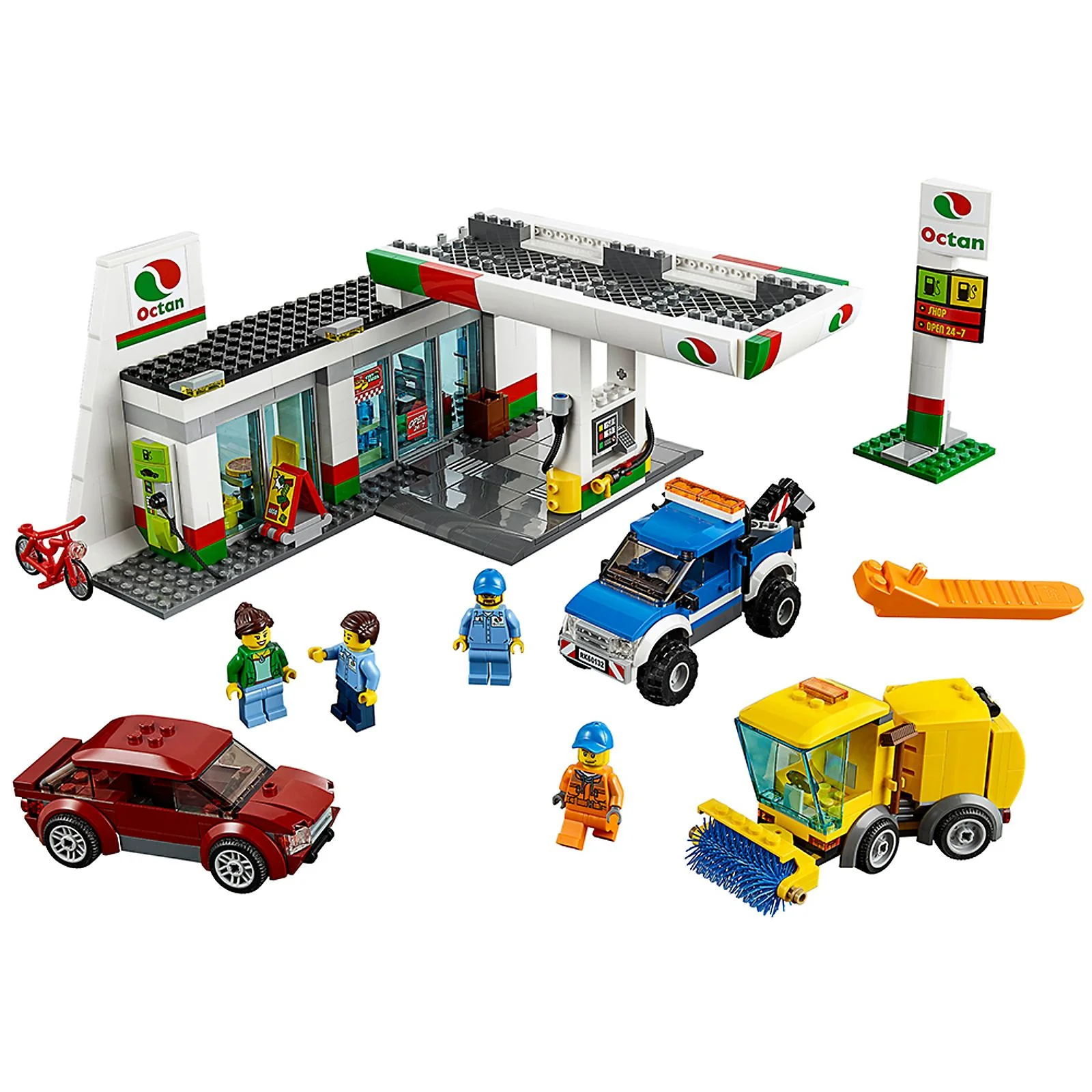 LEGO® 60132 ### City Stacja Paliw Warsztat Samochodowy 2w - zdjęcie 7