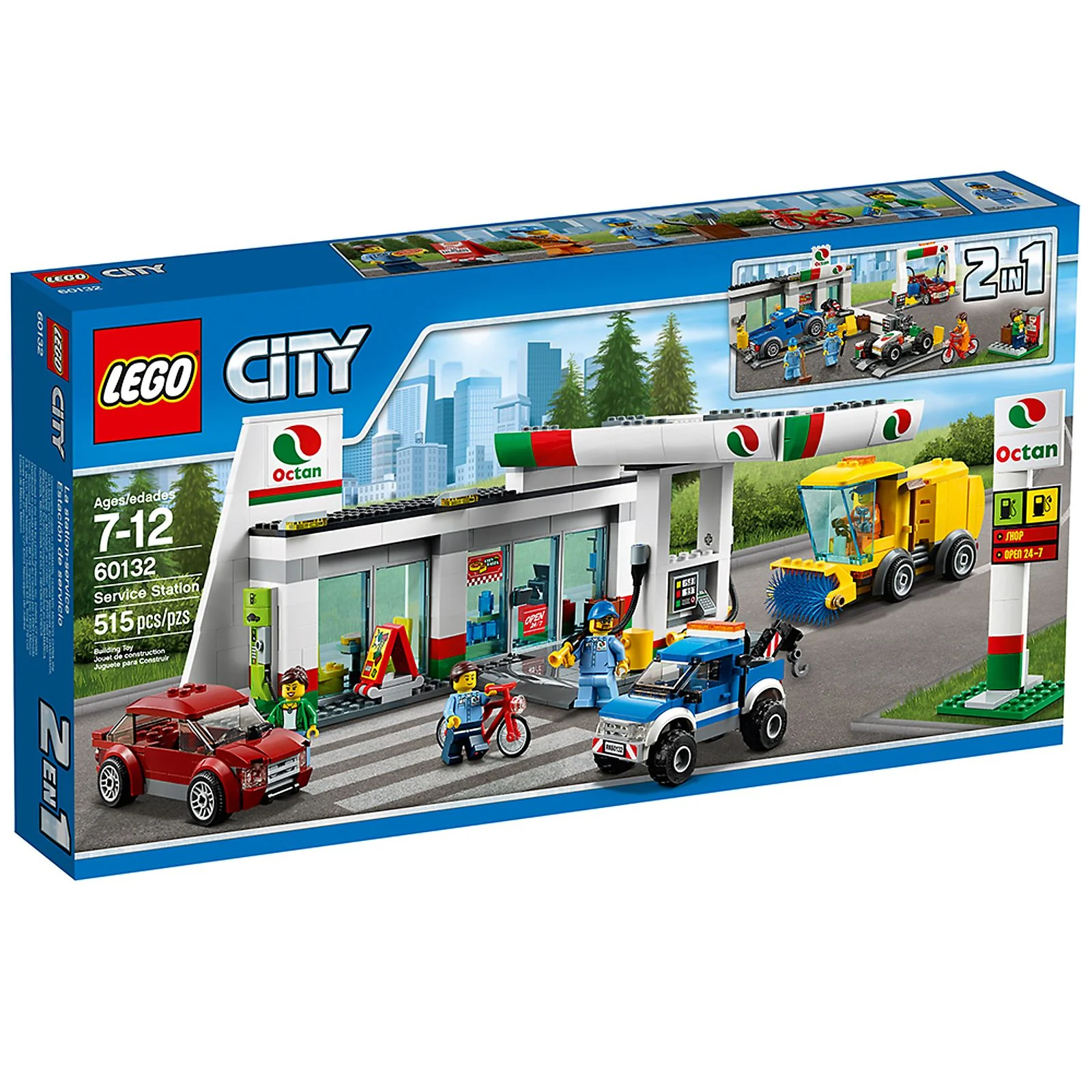 LEGO® 60132 ### City Stacja Paliw Warsztat Samochodowy 2w - zdjęcie 8