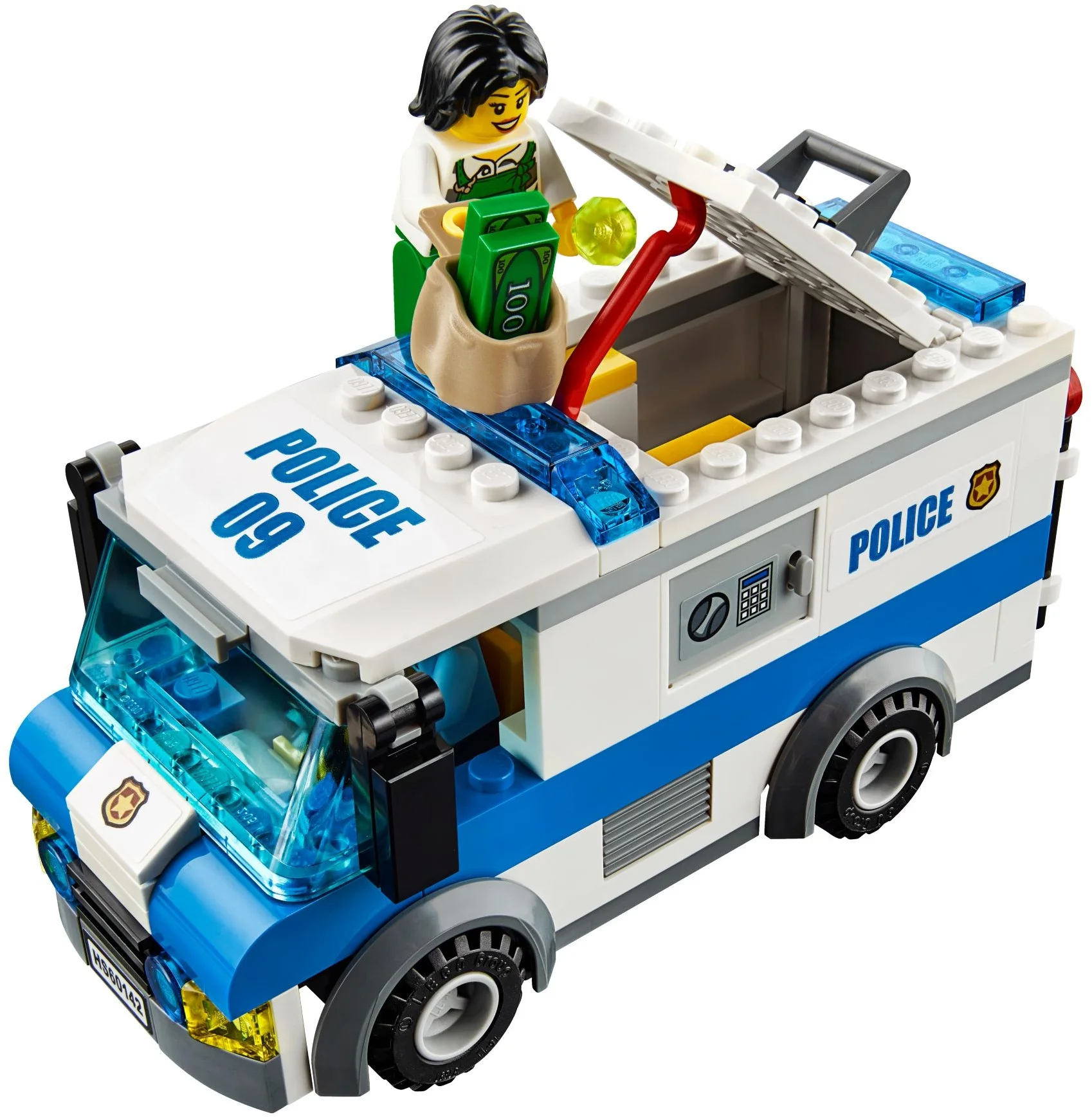 LEGO® 60142 Furgonetka do przewozu pieniędzy Nowe - zdjęcie 4