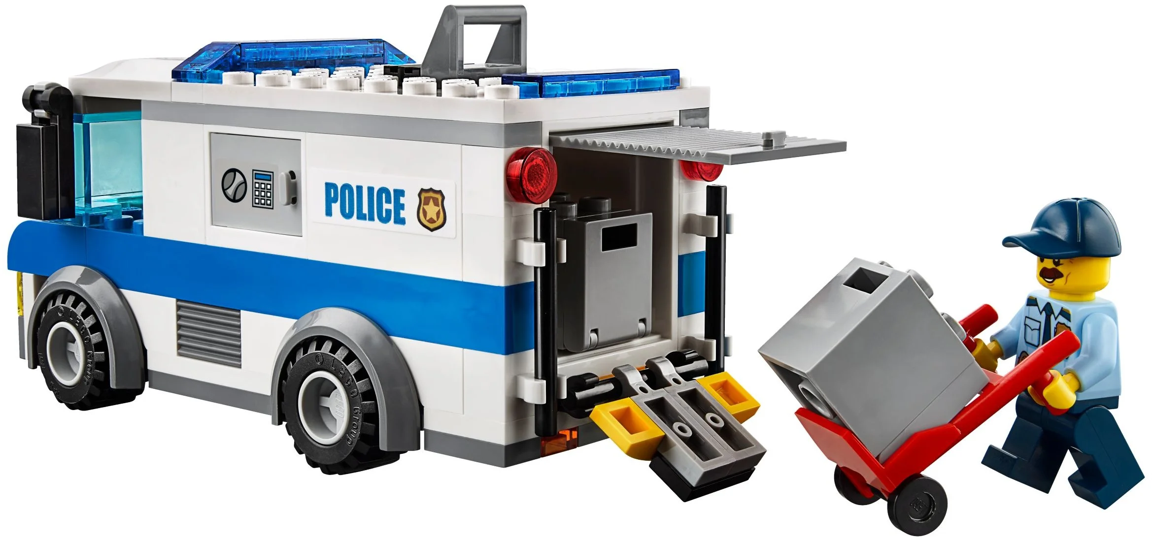 LEGO® 60142 Furgonetka do przewozu pieniędzy Nowe - zdjęcie 5