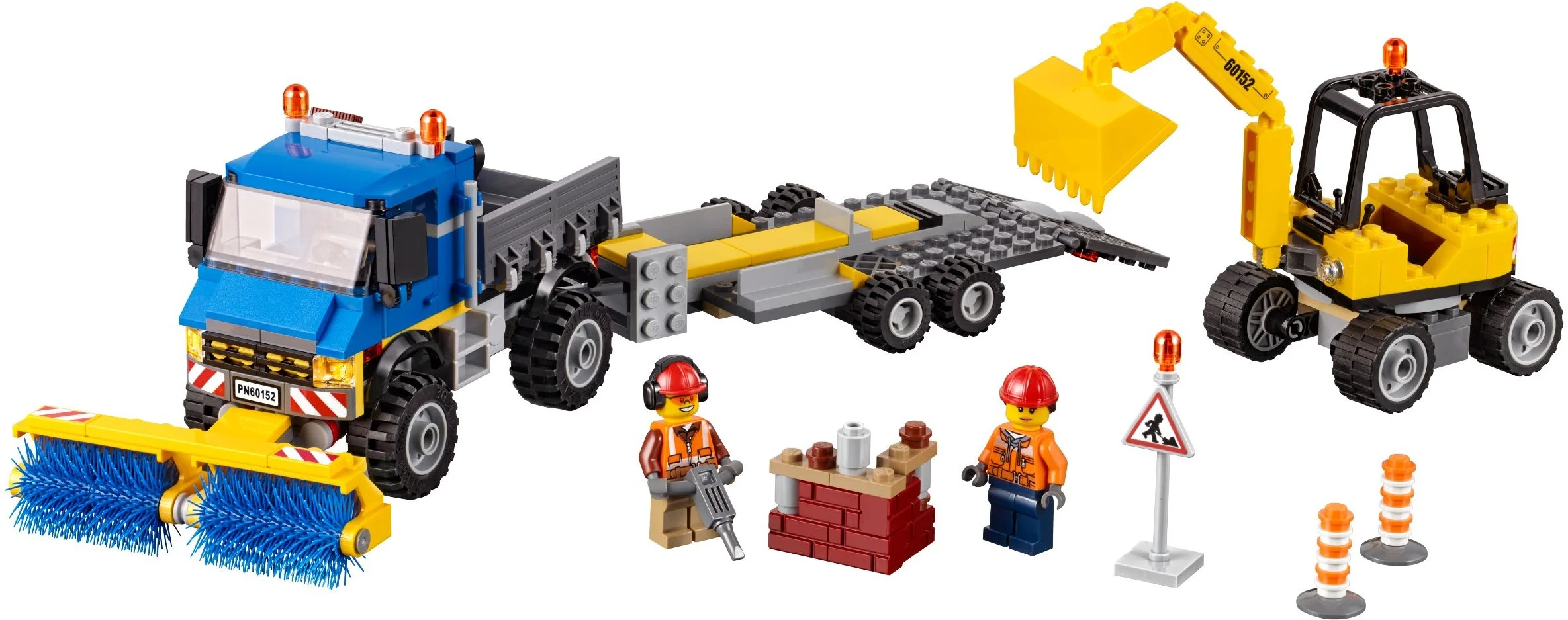 LEGO® 60152 Zamiatacz ulic i koparka - zdjęcie 10