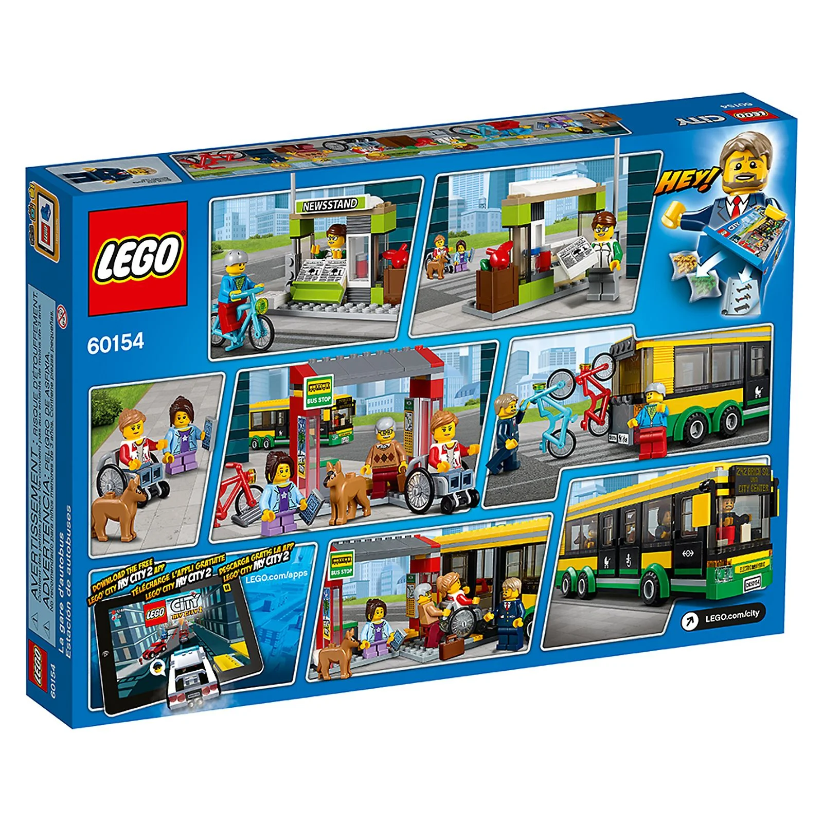 LEGO® 60154 Przystanek autobusowy - zdjęcie 3