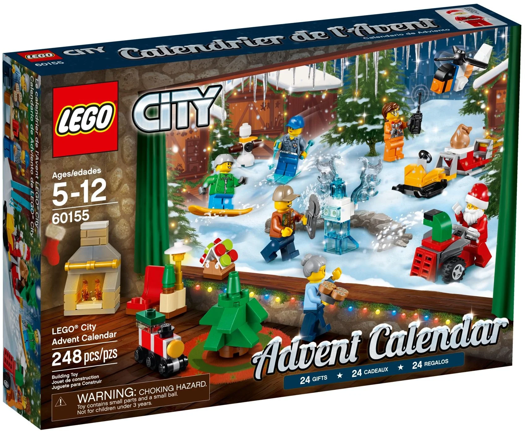 LEGO® 60155 Kalendarz Adwentowy City 2017 - zdjęcie 2