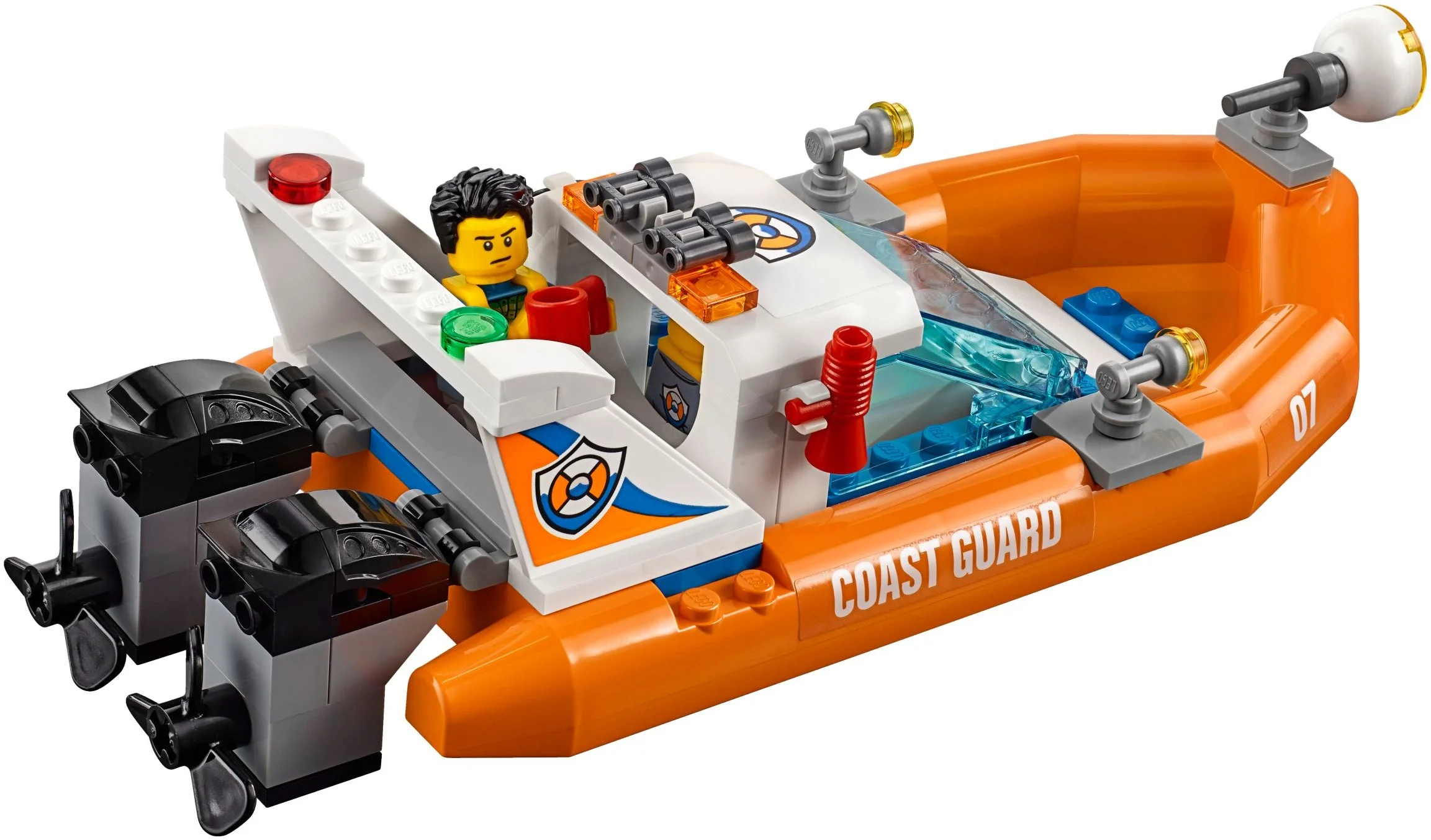 LEGO® 60168 ### Lego City Sailboat Rescue Straż Statek Żaglówka rozklejenie - zdjęcie 6