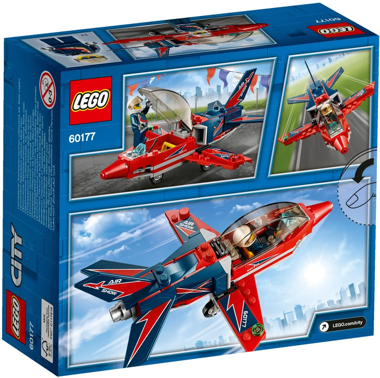 LEGO® 60177 Odrzutowiec pokazowy - zdjęcie 3