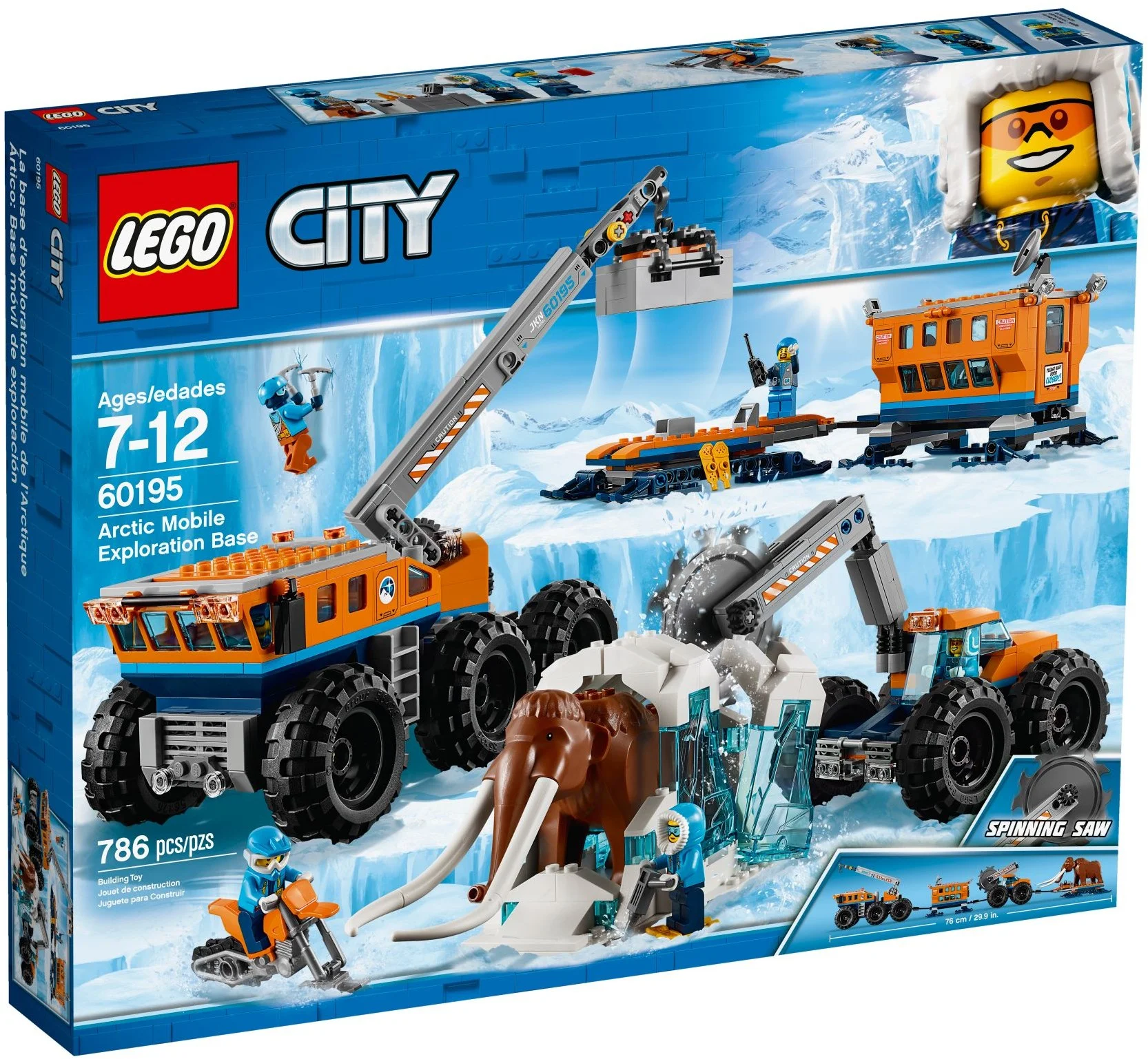 LEGO® 60195 Arktyczna baza mobilna