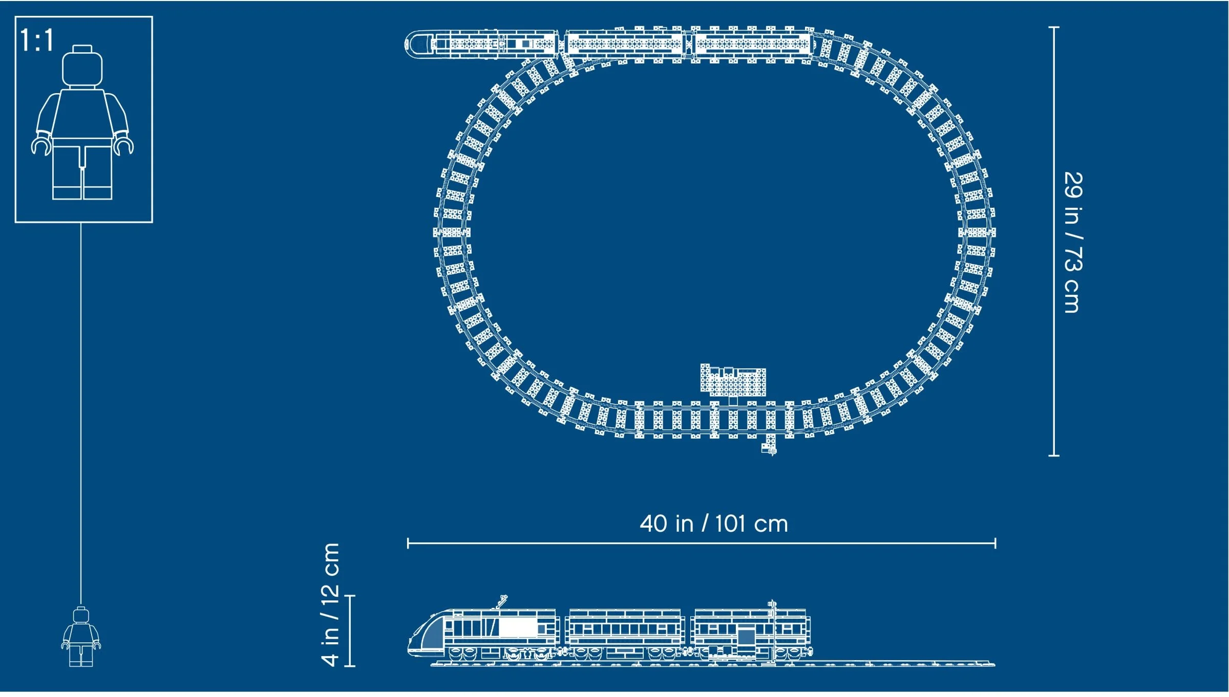 LEGO® 60197 Pociąg pasażerski - zdjęcie 4