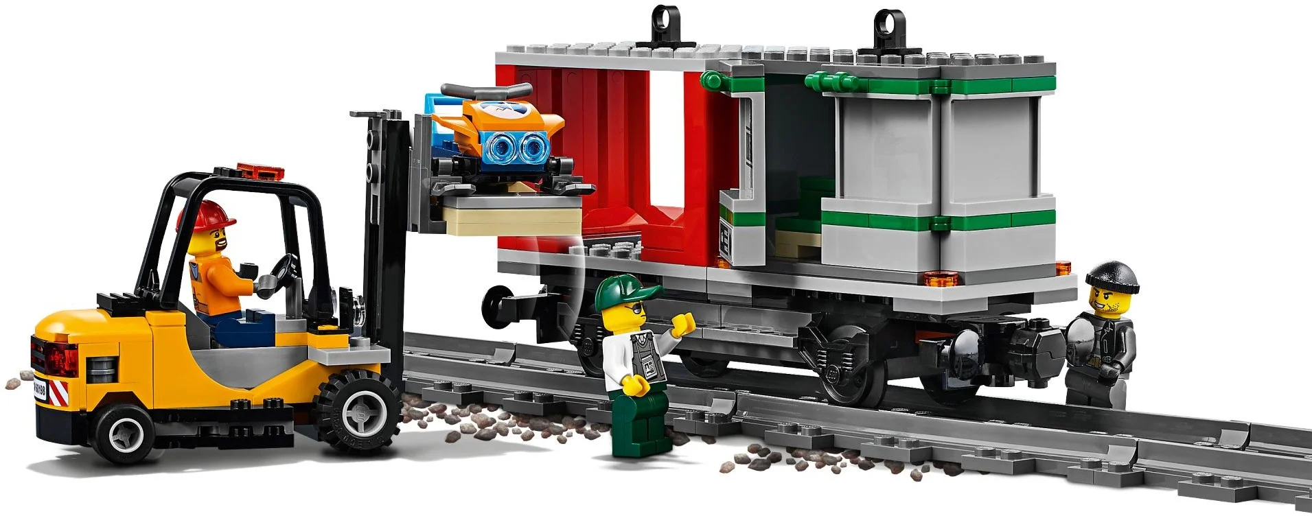 LEGO® 60198 Pociąg towarowy - zdjęcie 3