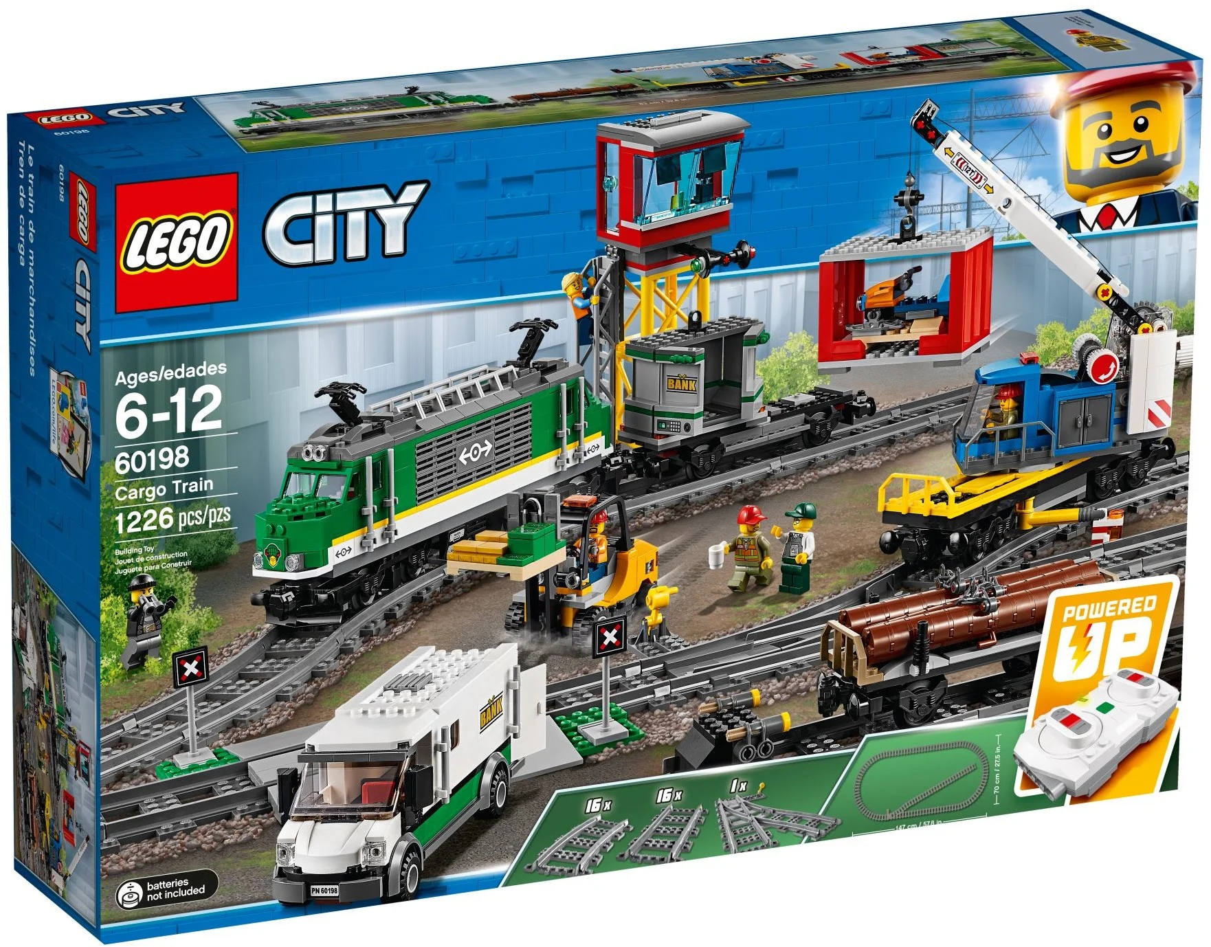 LEGO® 60198 Pociąg towarowy