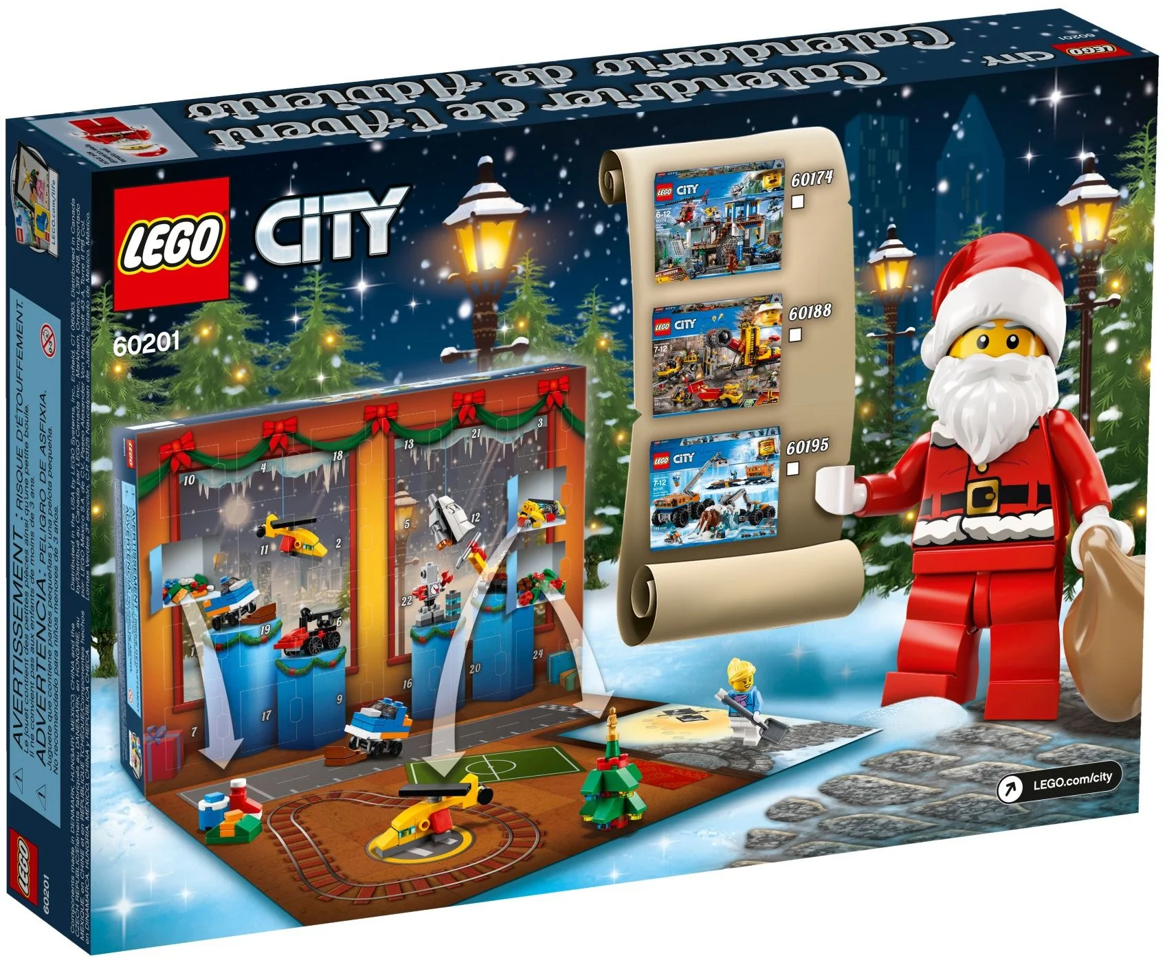 LEGO® 60201 Kalendarz Adwentowy 2018 - zdjęcie 3