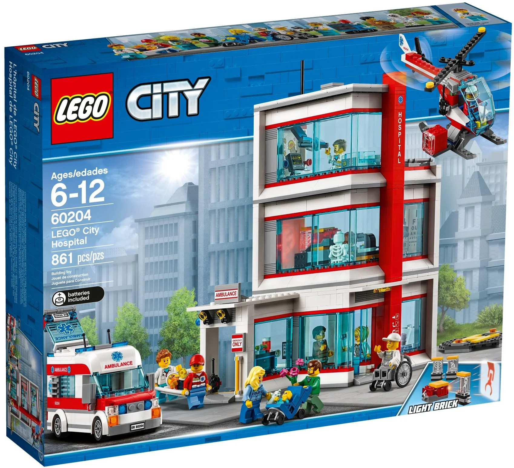 LEGO® 60204 Szpital LEGO City - zdjęcie 2