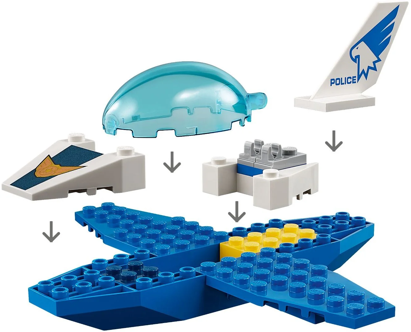 LEGO® 60206 Policyjny patrol powietrzny - zdjęcie 5