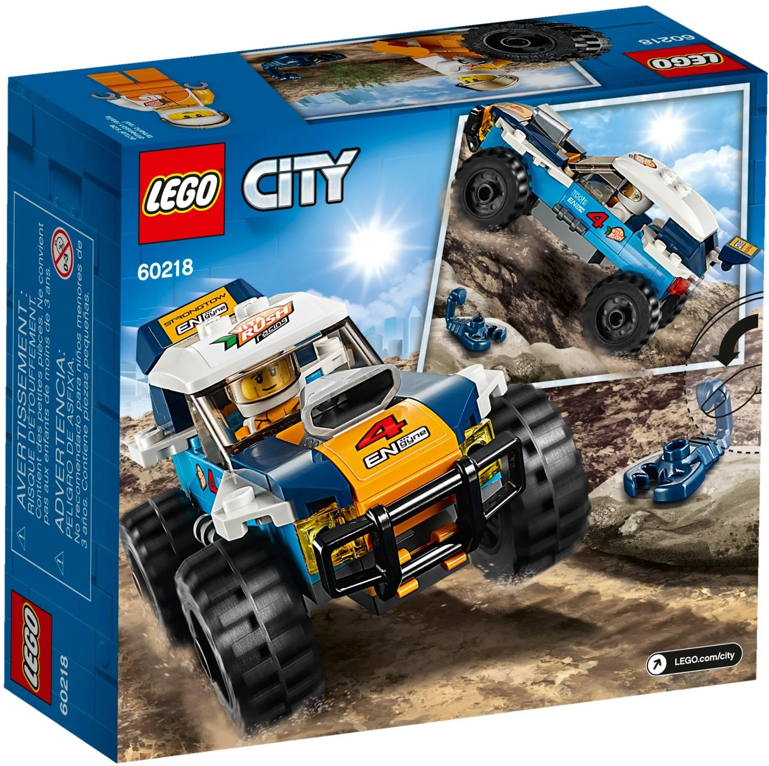 LEGO® 60218 Pustynna wyścigówka - zdjęcie 4