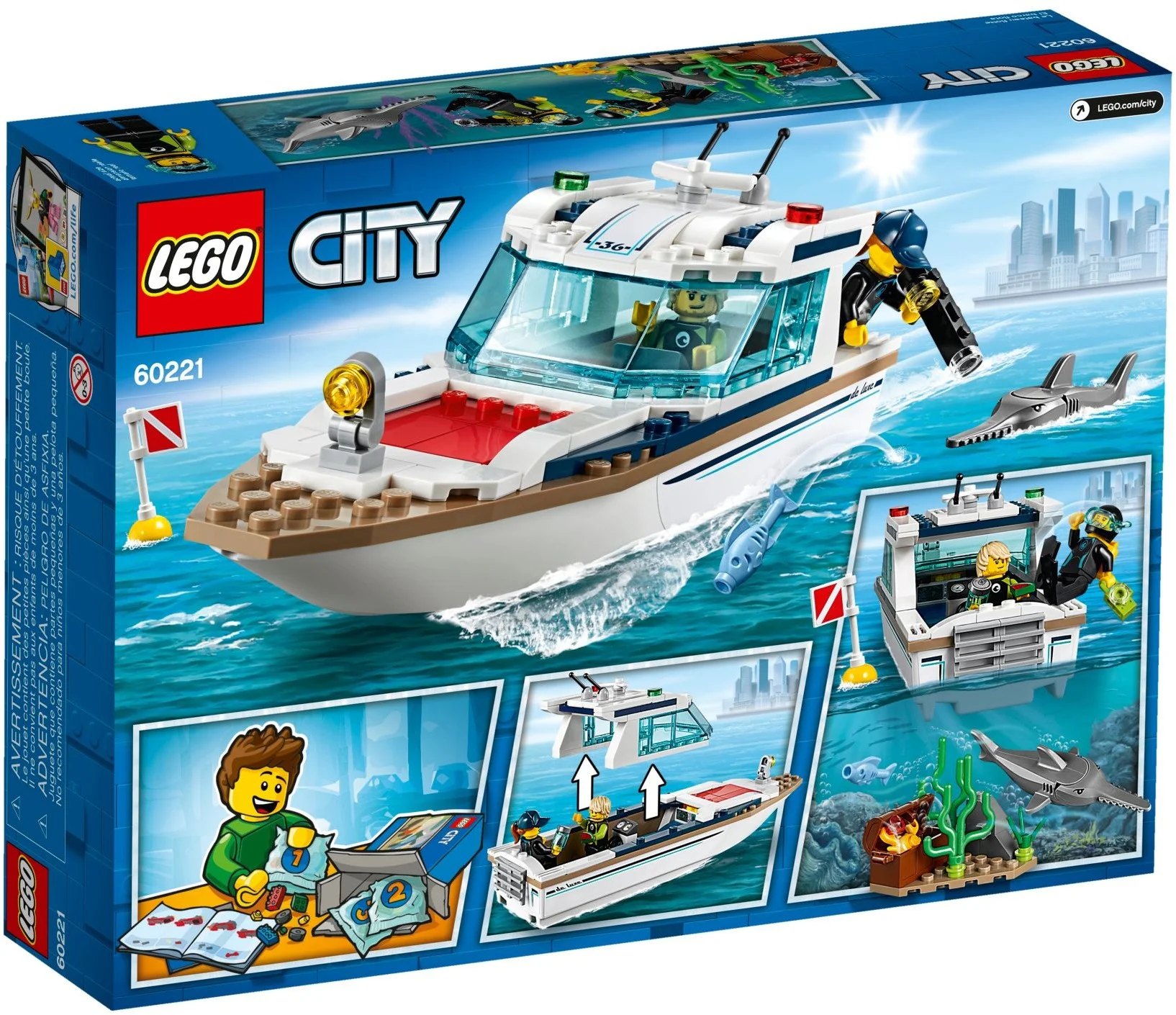 LEGO® 60221 City Jacht - zdjęcie 6
