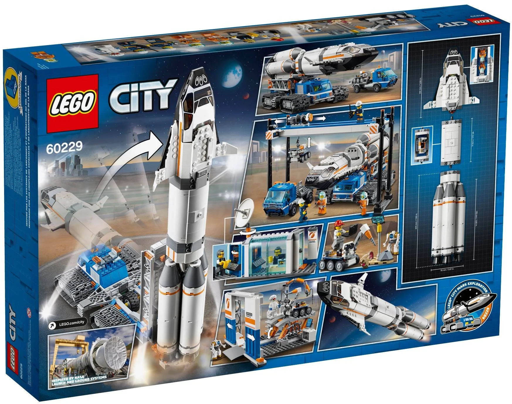 LEGO® 60229 Transport i montaż rakiety - zdjęcie 5